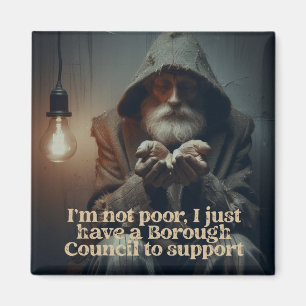 Council Tax Man Magnet