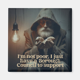 Council Tax Man Magnet