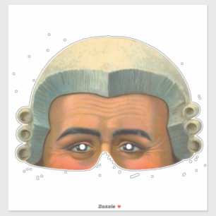 Counsel - Vintage Victorian Mask Sticker