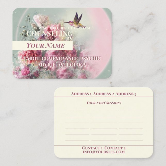Counseling - Business Card (Front/Back)