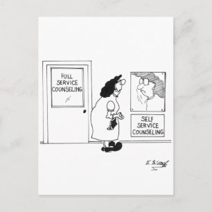 Counseling Cartoon 4967 Postcard