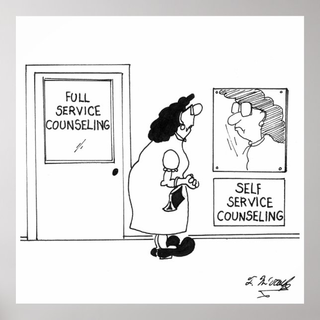 Counseling Cartoon 4967 Poster (Front)
