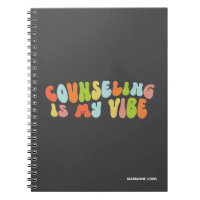 Counseling Is My Vibe, Groovy Colourful Counsellor