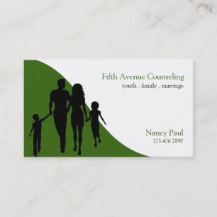 Counseling, Life Coach, Therapy, Therapist, Business Card