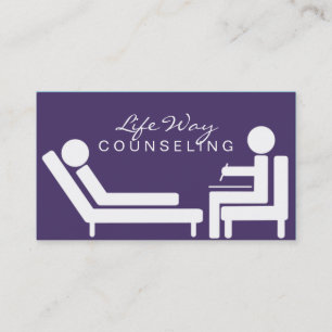 Counseling, Life Coach, Therapy, Therapist, Business Card