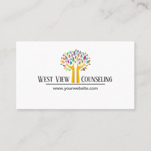 Counseling, Life Coach, Therapy, Therapist, Business Card