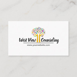 Counseling, Life Coach, Therapy, Therapist, Business Card