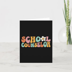 Counseling Office School Guidance Groovy Back To S Card