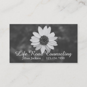 Counseling Therapist Life Coach Business Card