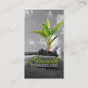 Counseling, Therapist, Spiritual, Life Coach, Business Card