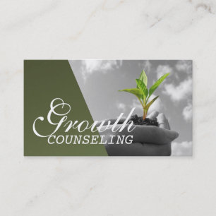 Counseling, Therapist, Spiritual, Life Coach, Business Card