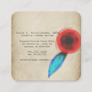 Counseling & Therapy Services Vichy Karo Appointme Appointment Card