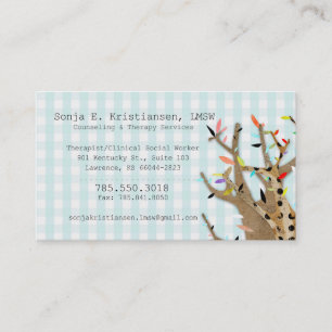 Counseling & Therapy Services Vichy Karo Appointment Card