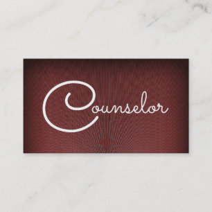 Counsellor Business Card