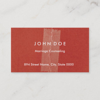 Counsellor Business Card