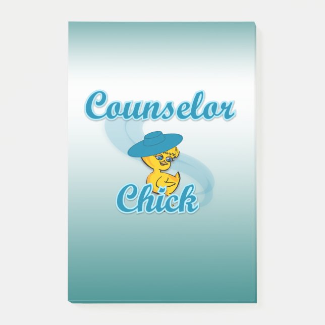 Counsellor Chick #3 Post-it Notes (Front)