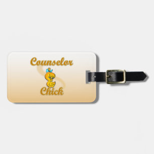Counsellor Chick Luggage Tag