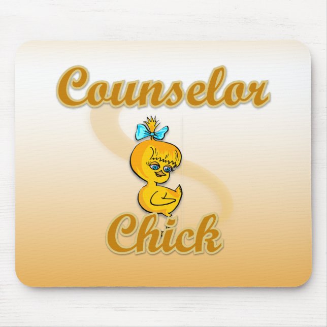 Counsellor Chick Mouse Mat (Front)