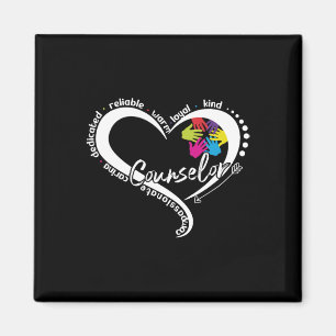 Counsellor Graphic Tops Back To School First Day G Magnet