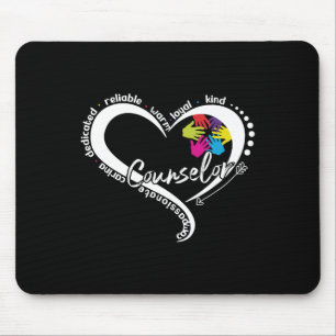 Counsellor Graphic Tops Back To School First Day G Mouse Mat