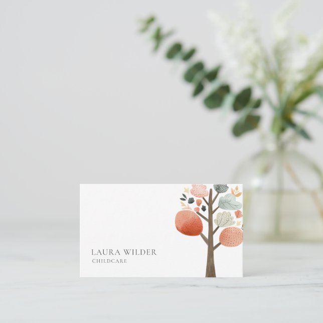 Counsellor Therapist Business Card (Standing Front)