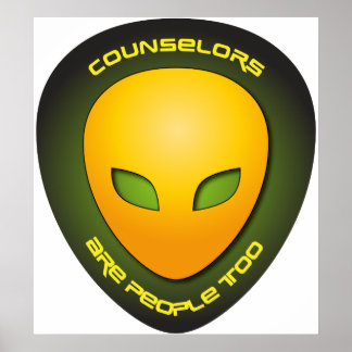 Counsellors Are People Too Poster