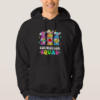 Counselor Teacher Squad Teacher's Day Cute Rabbit  Hoodie