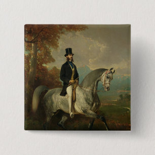 Count Alfred de Montgomery 1850-60 15 Cm Square Badge