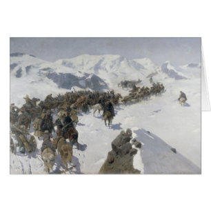 Count Argutinsky crossing the Caucasian Range