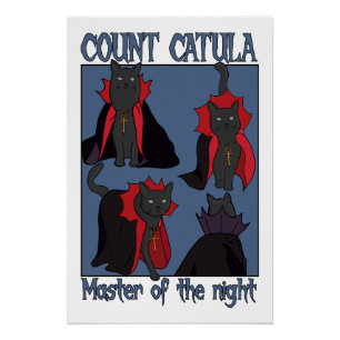 Count Catula Master of the Night Poster