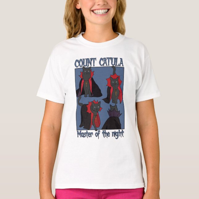 Count Catula Master of the Night T-Shirt (Front)