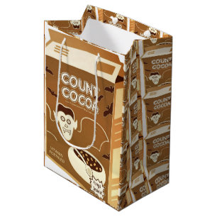 Count Cocoa Cereal Box gift bag