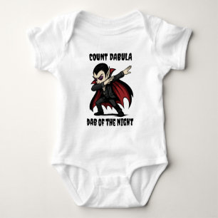 Count Dabula dabs through the night Baby Bodysuit