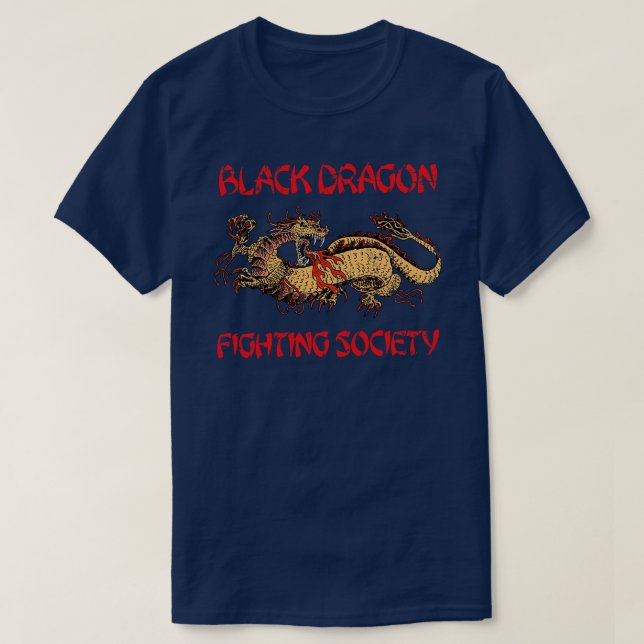 Count dante  dragon fighting society T-Shirt (Design Front)