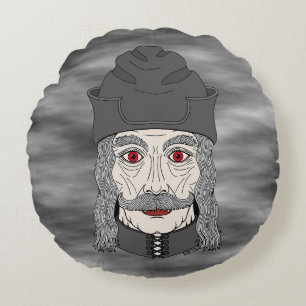 Count Dracula 2026 Round Cushion