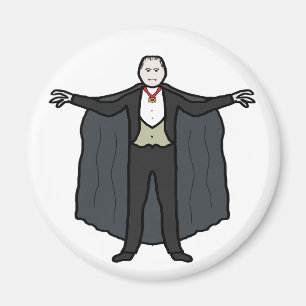 Count Dracula Vampire Magnet