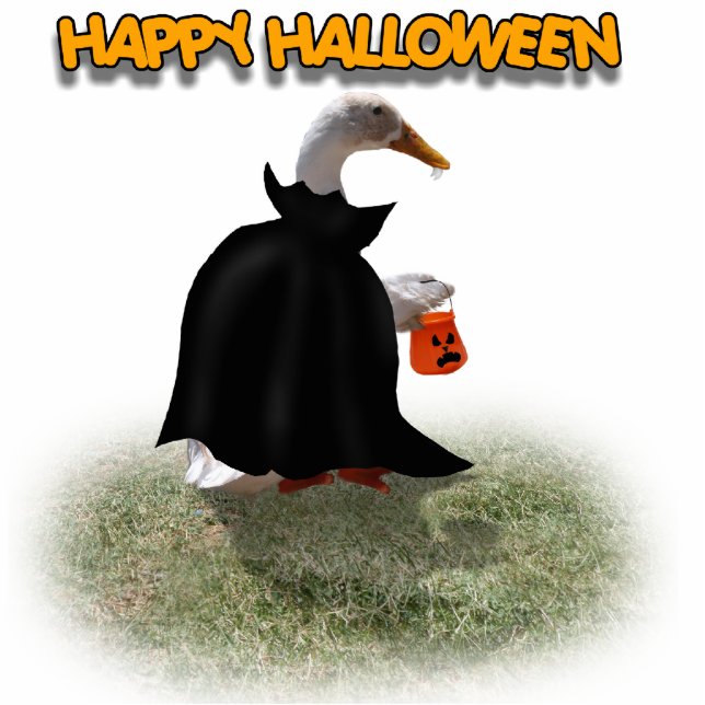 Count Duckula Standing Photo Sculpture (Front)