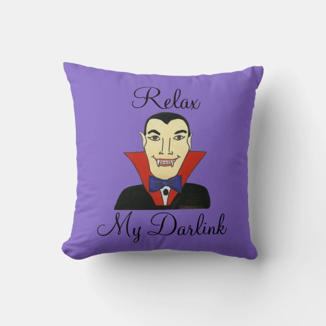 Count Ghoolie Cushion (Front)
