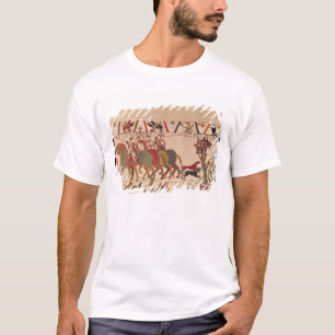 Count Guy of Ponthieu takes Harold, his T-Shirt