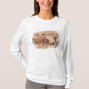 Count Guy of Ponthieu takes Harold, his T-Shirt