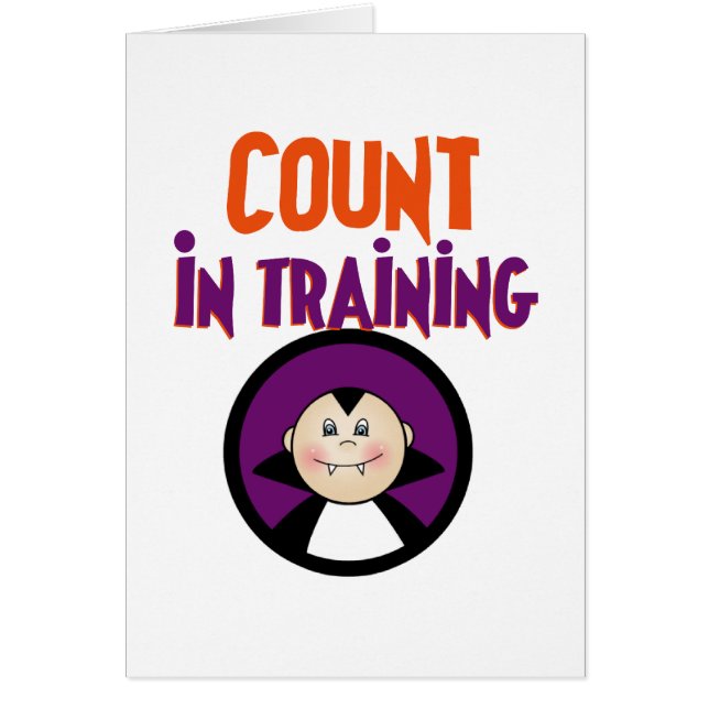 Count in Training Tshirts and Gifts (Front)