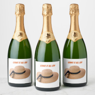 Count It All Joy Champagne Label