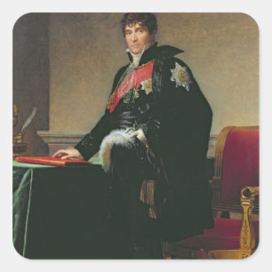 Count Michel Regnaud de Saint-Jean-d'Angely Square Sticker