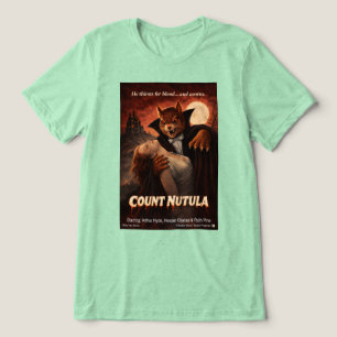 Count Nutula Retro Movie Parody Tri-Blend Shirt