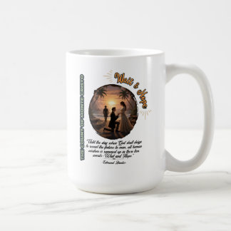 Count of Monte Cristo Wait & Hope Sunset Coffee Mug