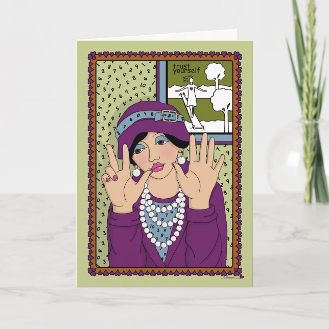 Count On Yourself_A_Greeting Card (Front)