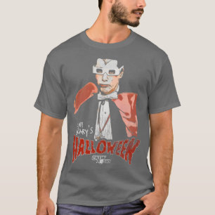 Count Scarys Halloween 80s Horror Radio Host T-Shirt