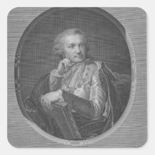 Count Stroganov Square Sticker