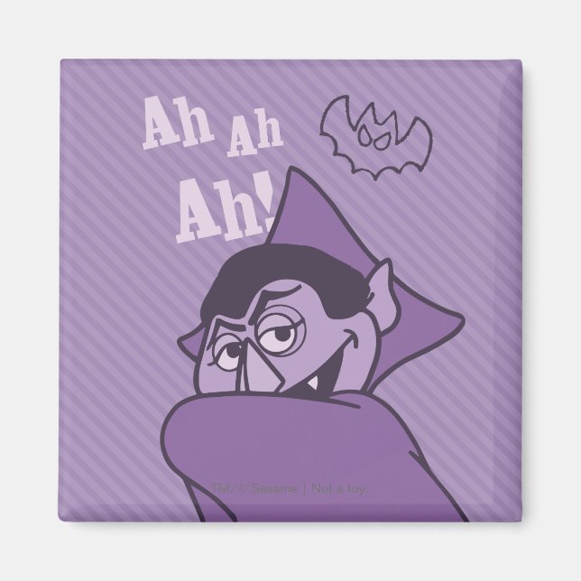 Count von Count - Ah Ah Ah! Magnet (Front)