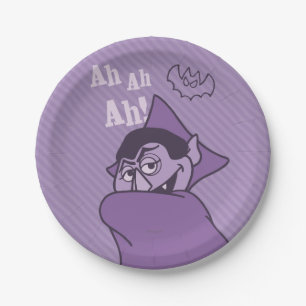 Count von Count - Ah Ah Ah! Paper Plate